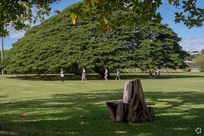 Moanalua is known for its vibrant green landscapes and diverse flora.