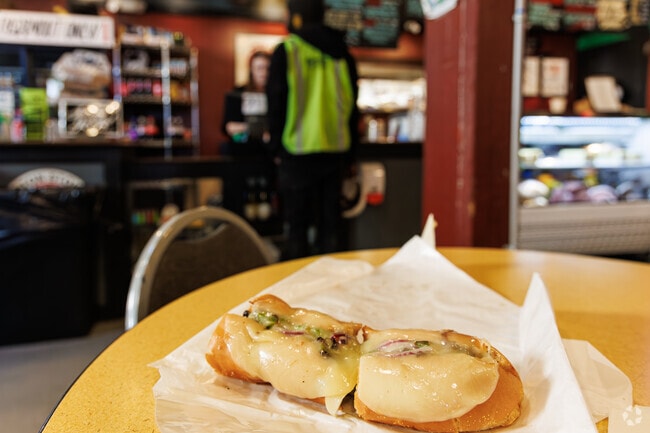 Locals can grab a delicious sandwich from Canal Street Deli.