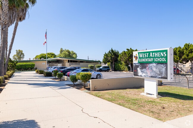 Young students in Athens, CA can attend West Athens Elementary School.