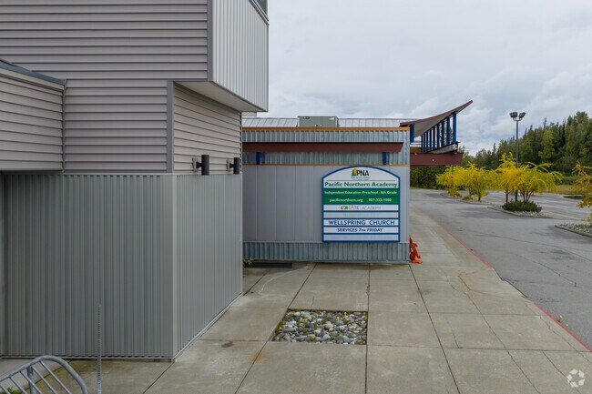 Pacific Northern Academy is a private school in Abbott Loop, Anchorage.