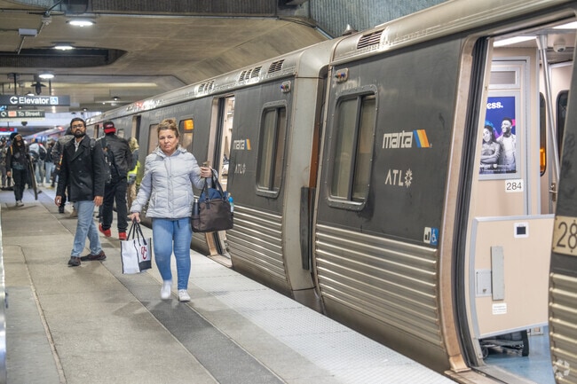 Residents in Lindbergh can get around via the MARTA train with a station in the neighborhood.