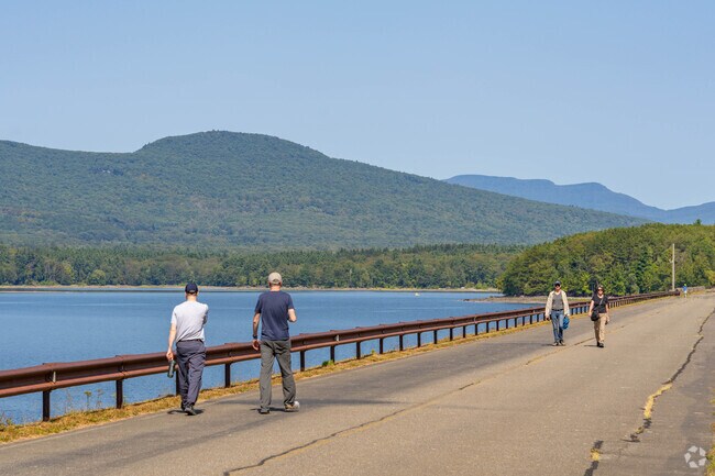 The Ashokan Reservoir is a short drive away from Clintondale.