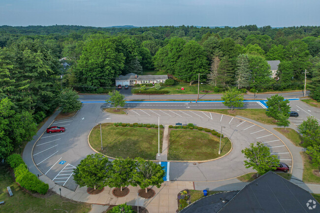 Josiah Haynes Elementary School parking lot in Lincoln Sudbury.