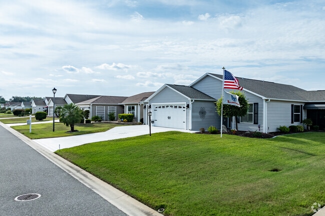 Many homes in the Village of Buttonwood offer two-car garages.