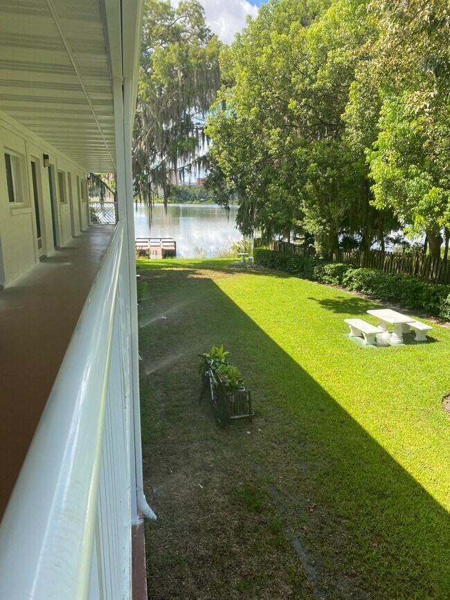 View from front toward Lake Concord