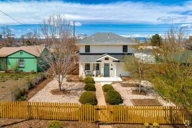 New builds are becoming more common in Clayton this modern farm house is a rare style for the area.