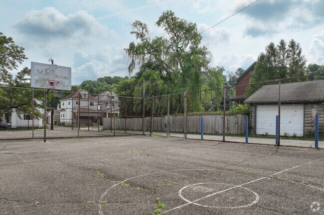 Play a pick up game of basketball at East Carnegie Park.