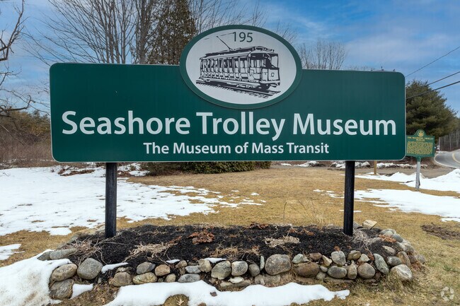 Seashore Trolley Museum is a popular Route 1 attraction in Arundel.