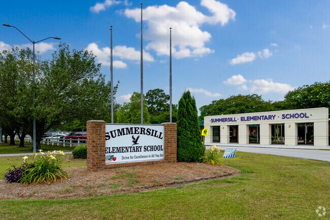 Summersill Elementary School serves over 500 students.