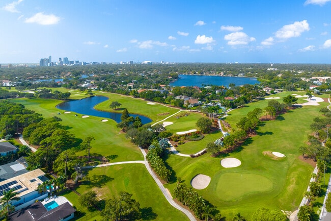 Residents play 18 holes at Ron Garl-designed Snell Island golf course near Harcourt.