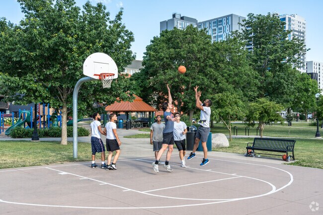 Scott Park basketball is popular amongst residents of Hill Street East.