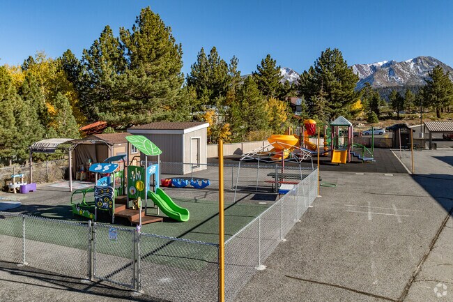 Your children will enjoy the playground at Mammoth Elementary School.