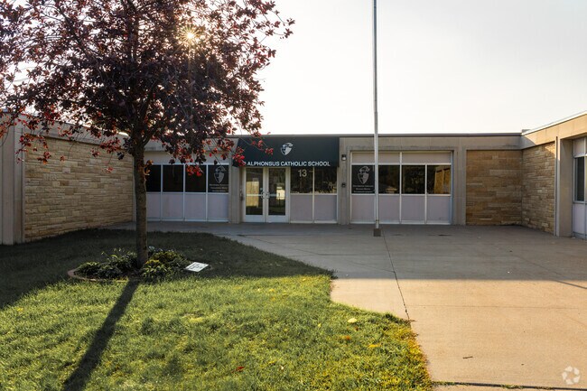 St Alphonsus Elementary School provides education in the neighborhood of 
Brooklyn Center