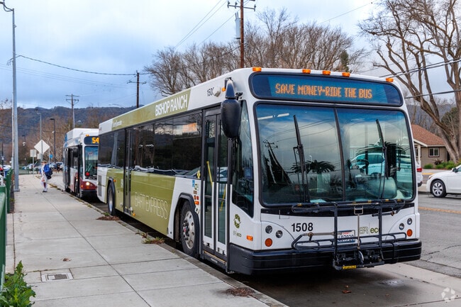 Buses connect Foothill-Pleasanton residents to nearby cities.
