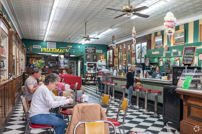 You will feel like you stepped back in time when you dine at Borroum’s Drug Store in Corinth.