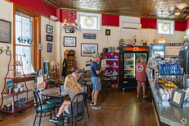 Enjoy the relaxed atmosphere with a cup of coffee at Concord Point Coffee in Havre De Grace.