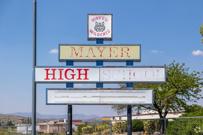 Spring Valley’s Mayer High School is the only high school in the area.