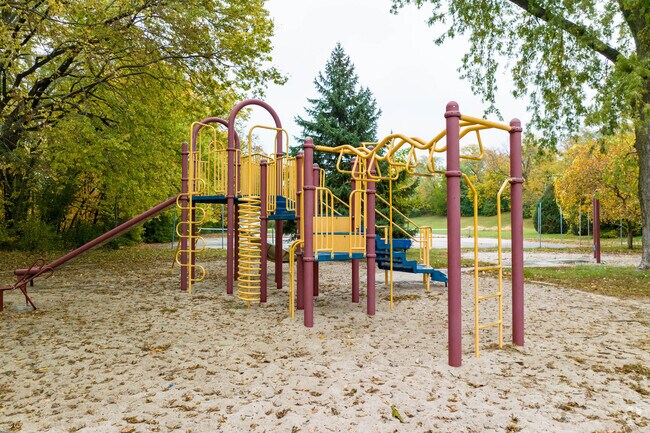 Adams Park has many trails and playground equipment for the kids.