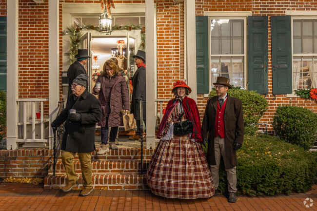 Dickens Festival is held every December in Hoot Owl Estates.