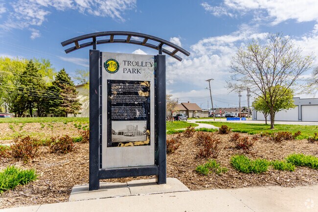 Enjoy the outdoors at Trolley Park.