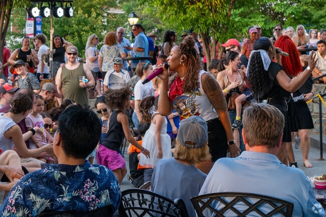 Enjoy a fun-filled day of festivities with the family at Rock the Block in Fairfax.