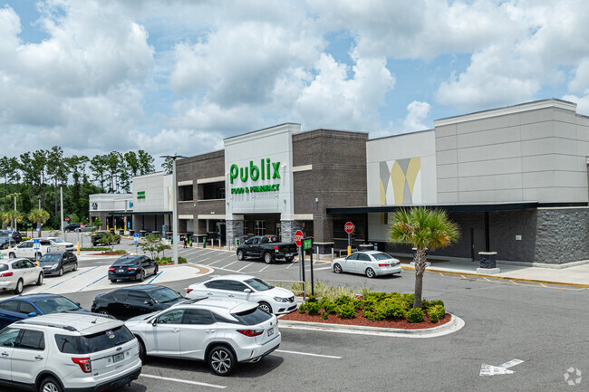 You can get all your staples at the Publix in the Northpoint Plaza.