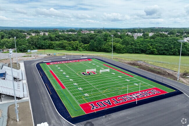Mont Pleasant Middle School with have your child's football interest covered.