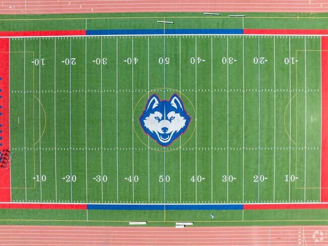 Northwest High School is home of the Huskies.