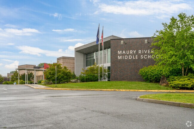 Maury River Middle School serves grades 6–8 for students across Rockbridge County.