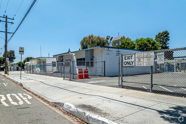 A row of classrooms at Harry Wirtz Elementary School in Paramount.