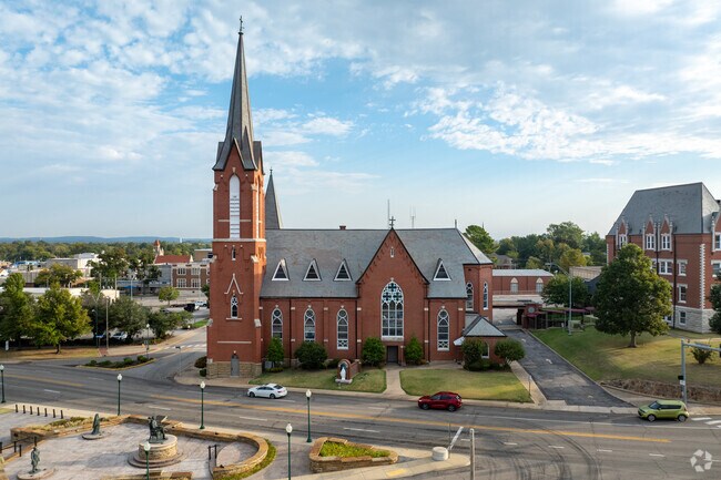 There are many places for worship for the residents of Downtown Fort Smith.