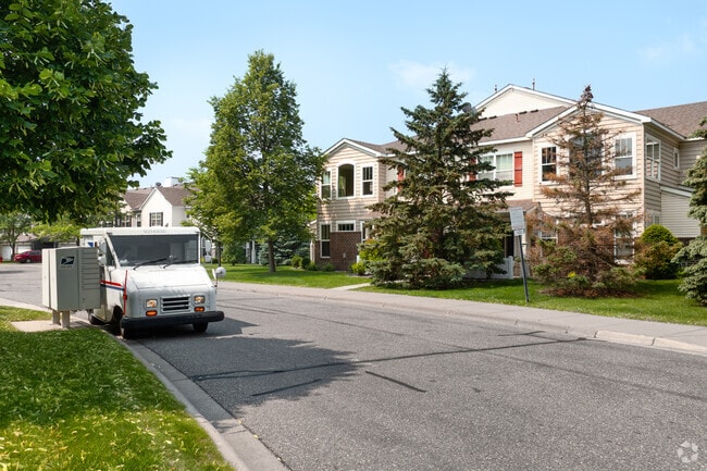 Townhomes can be found throughout Pinebrook Village.