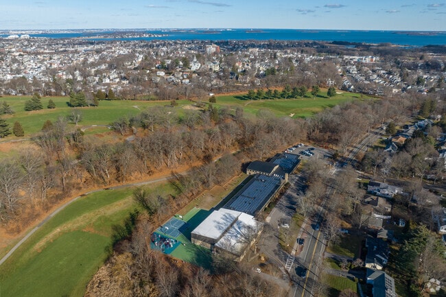 Charles A. Bernazzani Elementary School in Quincy is situated not to far from the water.