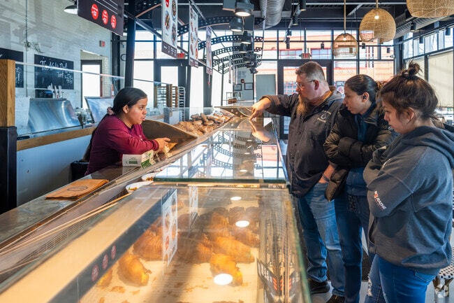 Marie Blachère Bakery & Café sells French pastries just south of Kings Point.