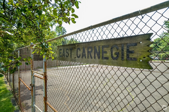 East Carnegie is a cozy neighborhood that is still close to busy downtown Pittsburgh.