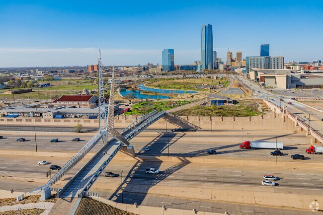 Downtown OKC is just 20 miles away, offering diverse attractions for Olde Towne residents.