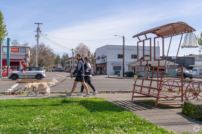 Historic Milwaukie offers shopping and dining in walking distance from home.
