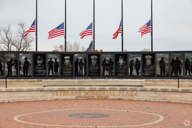 Jeffersontown's Veterans Memorial is a proud piece of the local community.