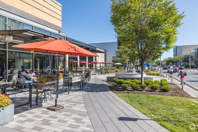 Potomac Town Center shopping center is at the center of the Woodbridge neighborhood of Stonebridge.
