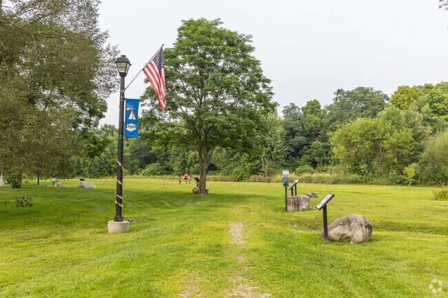 A great place to fish or walk the neighborhood is the Riverwalk Park in Newport, ME.