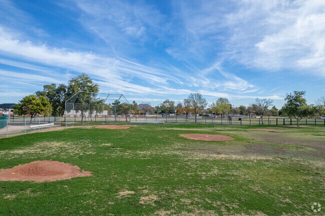 Run the bases on the baseball field at Sierra Verde Elementary School in Glendale.