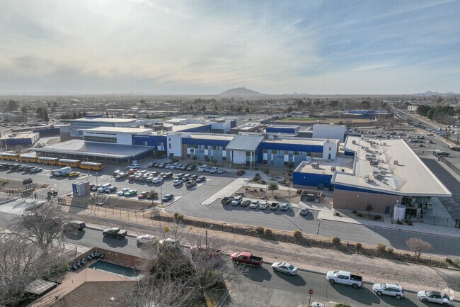 Deming High School is the lone high school in the area.