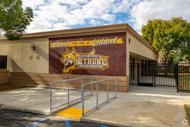 School spirit is strong at Mary Mcleod Bethune Elementary School in Moreno Valley.