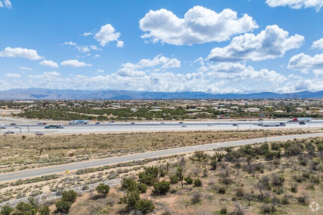 I-15, known as the 15 freeway, is the main thoroughfare in and out of Hesperia, and Golden Arrow Ranchos rests a few blocks from an entrance ramp off Bear Valley Road.