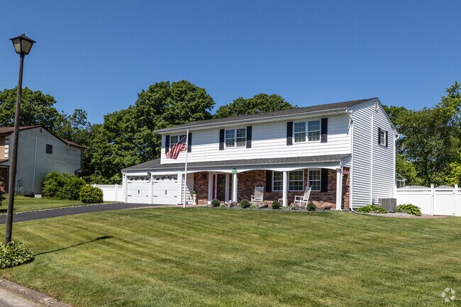 Colonial revival homes are rampant around the Terryville neighborhoods.