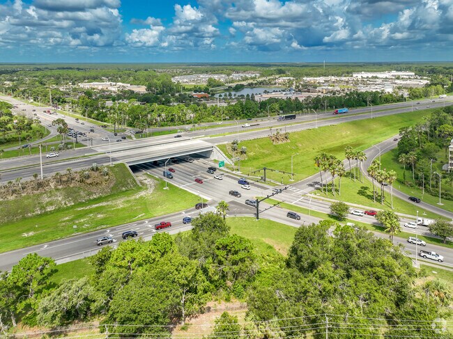I-95 spans the divide between Daytona, New Smyrna and the Willow Run community.