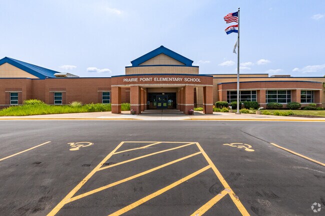 Prairie Point Elementary School focuses on the well-being and education of its students.