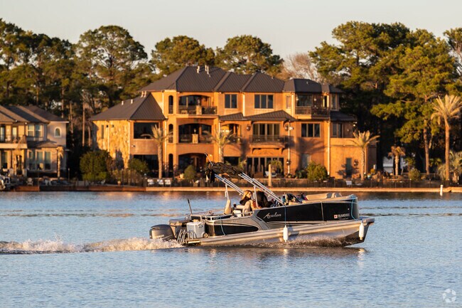 Some Conroe homes right off of Lake Conroe even have an attached, private boat ramp.