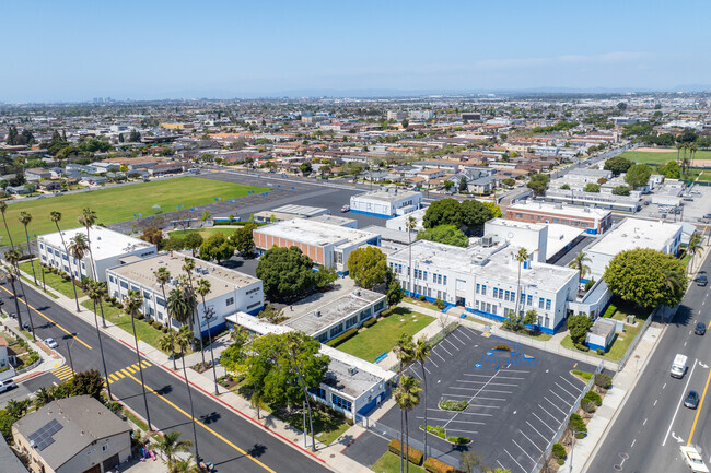 Robert E. Peary Middle School in Gardena, CA is home to the Huskies.