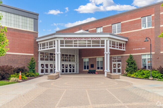 Entrance to Scarborough High School